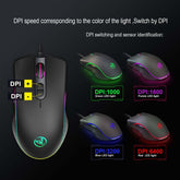 Glowing Gaming Mouse Wired USB Gaming Mouse