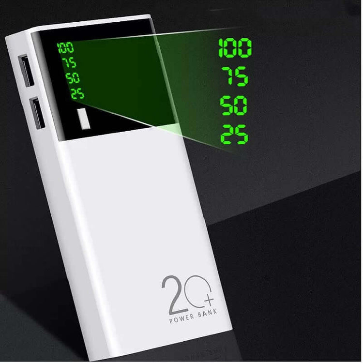 LUCKIELLS New 20000Mah Power Bank Black Rice Power Bank Customize