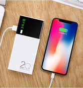 LUCKIELLS New 20000Mah Power Bank Black Rice Power Bank Customize
