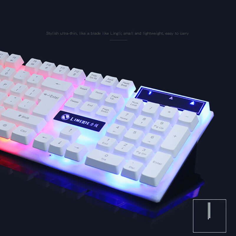 GTX300 Gaming Keyboard & Mouse RGB Combo Set