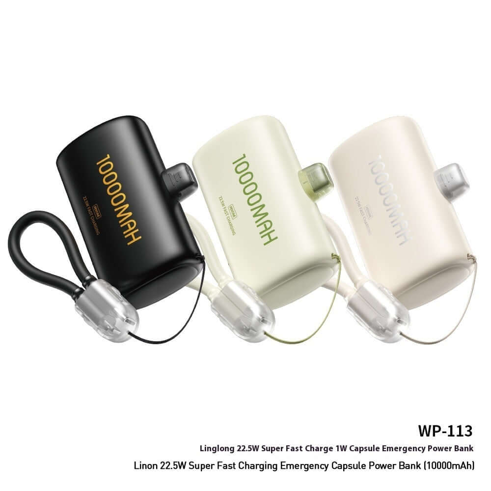 LUCKIELLS     Portable Mini Capsule Power Bank