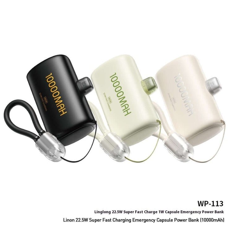 LUCKIELLS     Portable Mini Capsule Power Bank