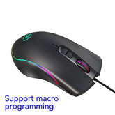 Glowing Gaming Mouse Wired USB Gaming Mouse