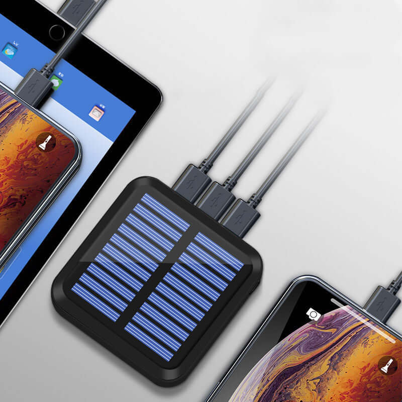 LUCKIELLS: Mini Convenient Solar Power Bank for Travel