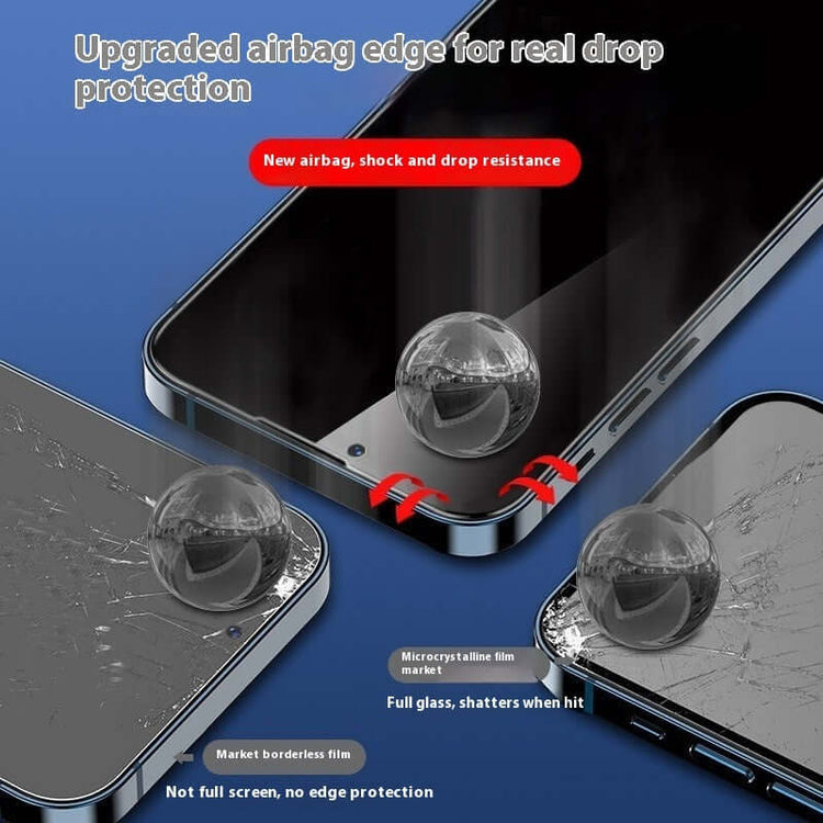 Airbag Tempered Glass Full Screen Phone Protector