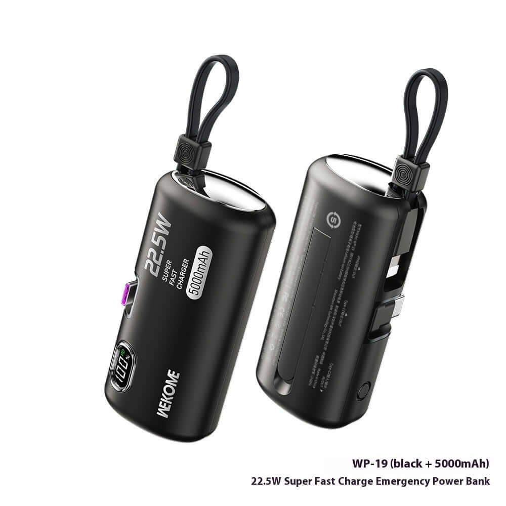 LUCKIELLS     Portable Mini Capsule Power Bank