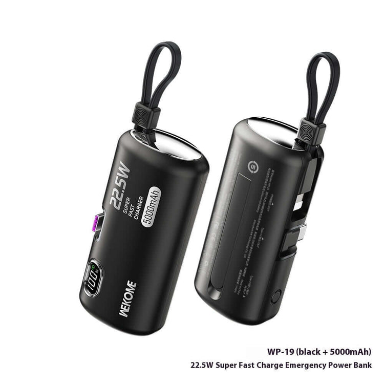 LUCKIELLS     Portable Mini Capsule Power Bank
