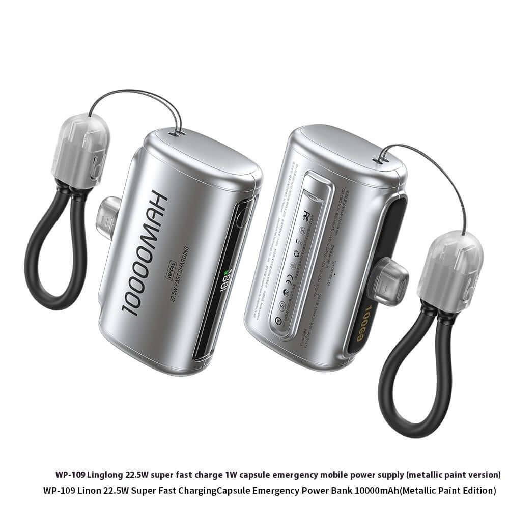 LUCKIELLS     Portable Mini Capsule Power Bank