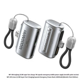 LUCKIELLS     Portable Mini Capsule Power Bank