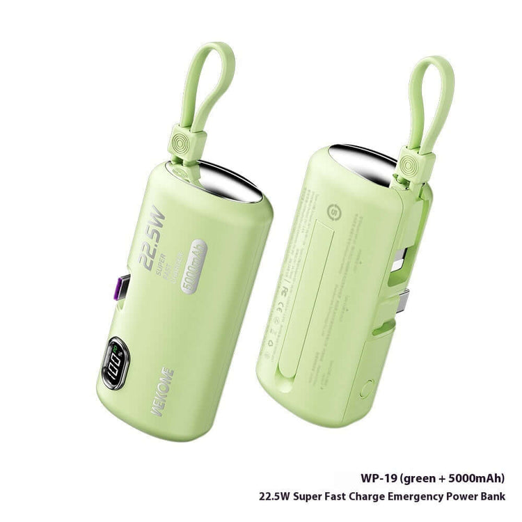 LUCKIELLS     Portable Mini Capsule Power Bank