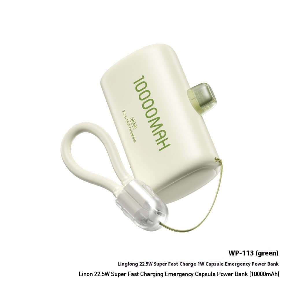 LUCKIELLS     Portable Mini Capsule Power Bank