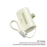 LUCKIELLS     Portable Mini Capsule Power Bank